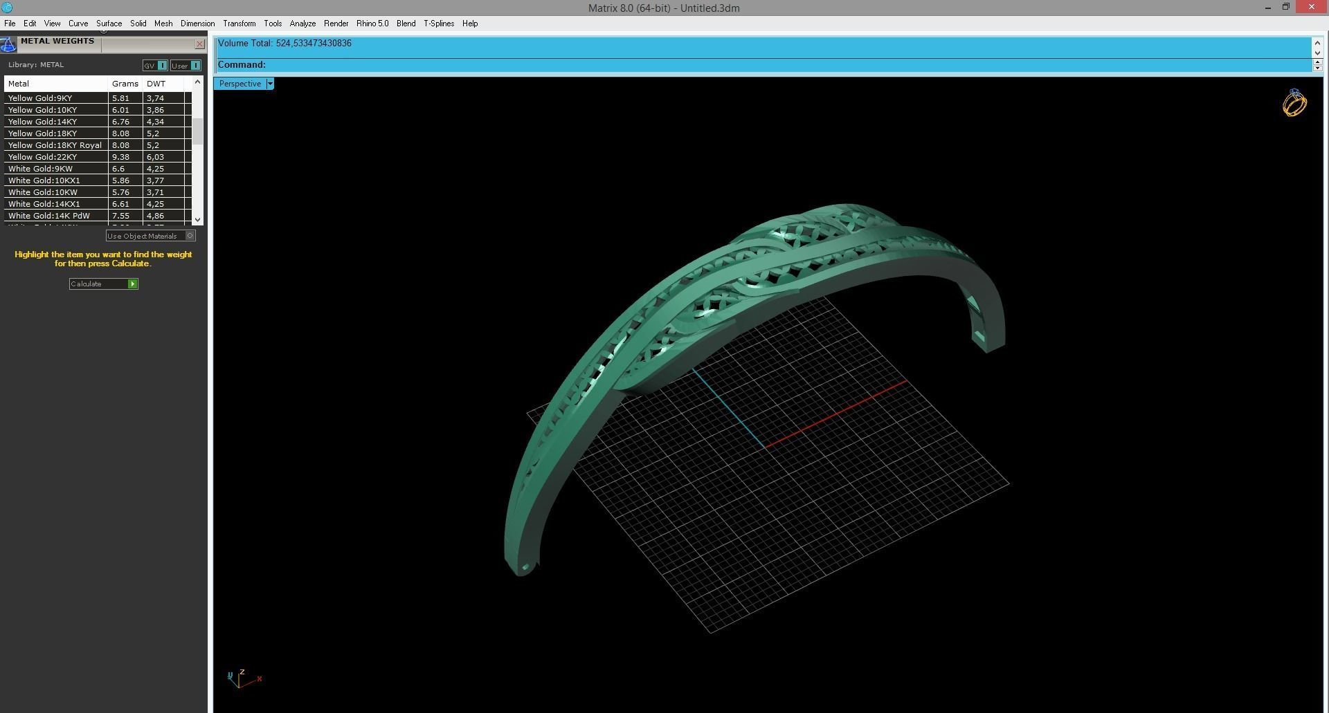 Womens Bracelets Bangles 3DM STL OBJ With Details  3D print model_5