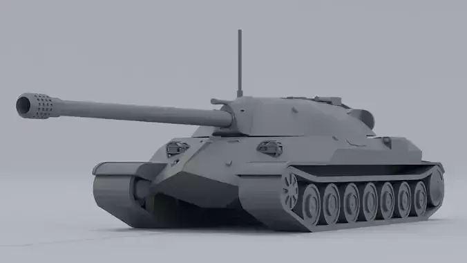 IS-7 Heavy Tank - Game Ready 3D Printable