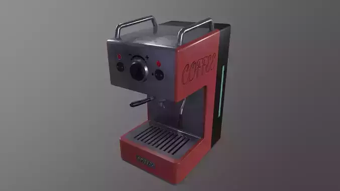 Coffe Machine 3D Model
