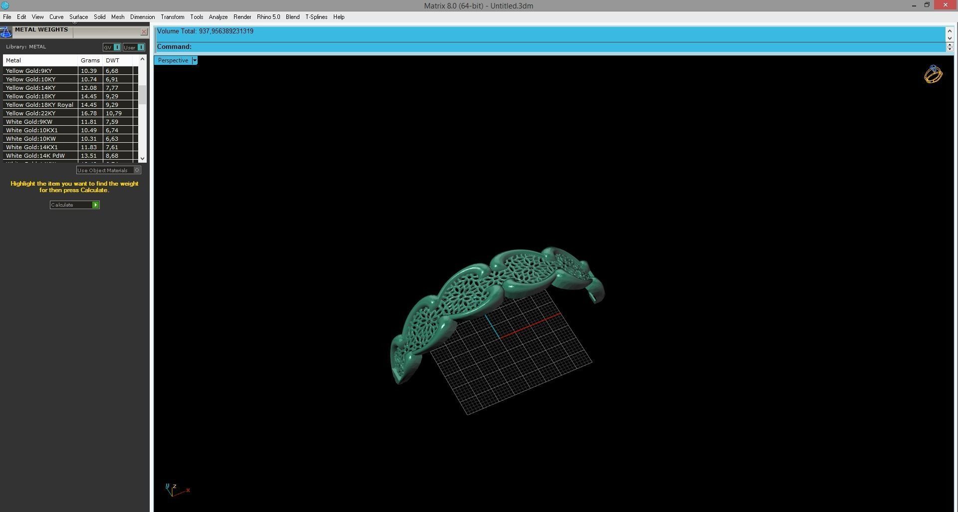 Womens Bracelets Bangles 3DM STL OBJ With Details 3D print model_5