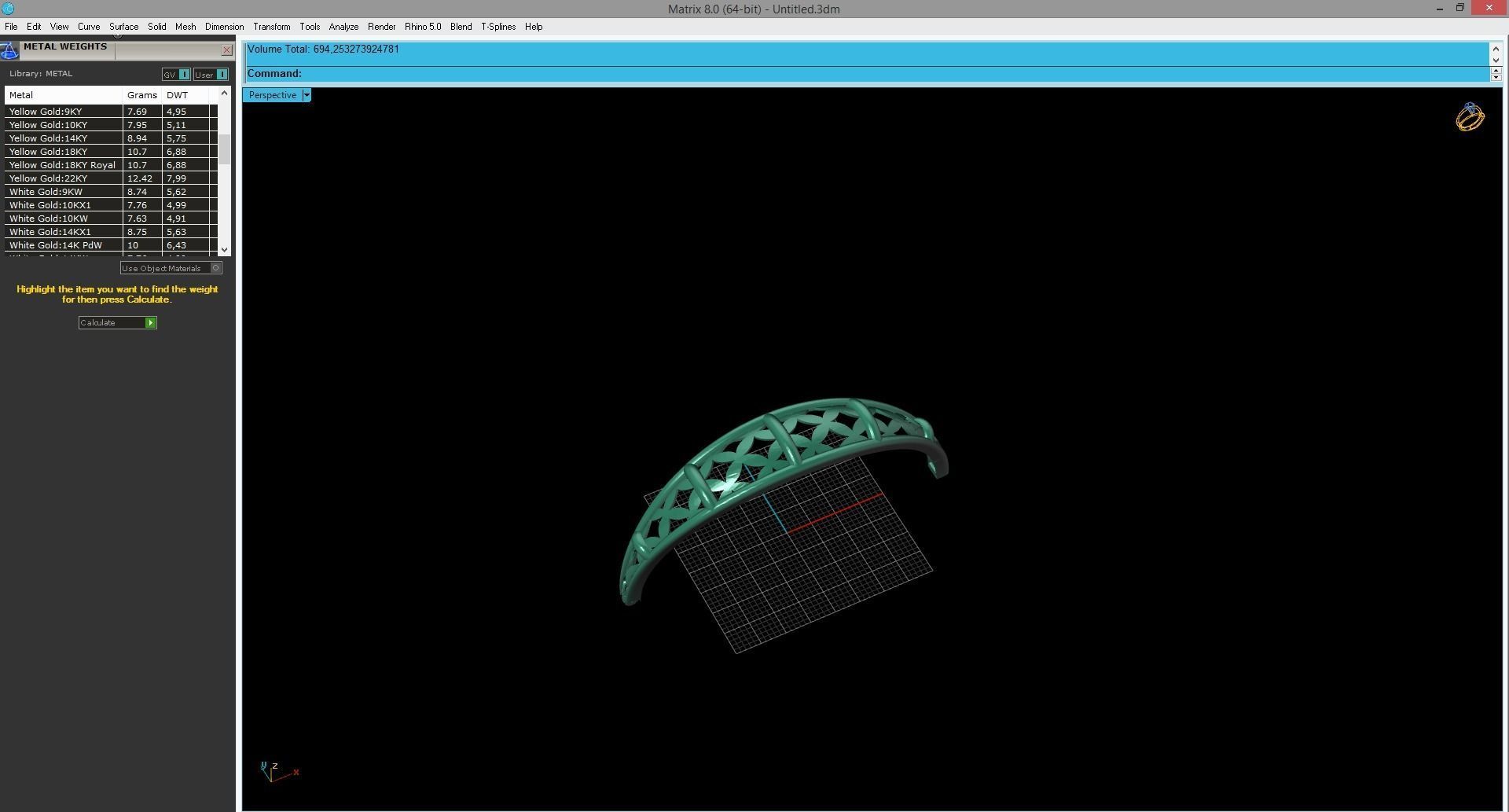 Womens Bracelets Bangles 3DM STL OBJ With Details 3D print model_5