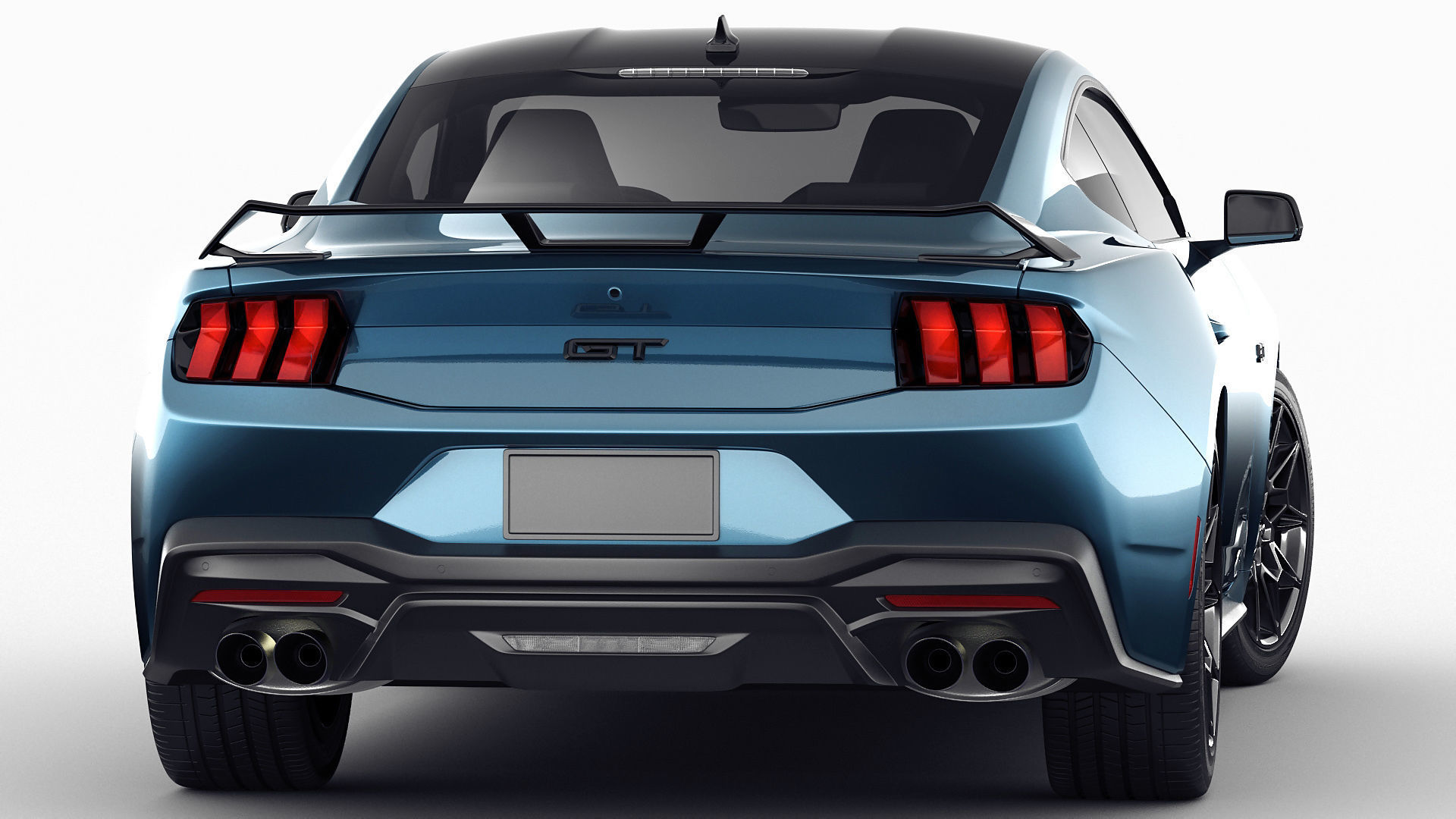 Mustang GT Coupe 2024 3D Model CGTrader