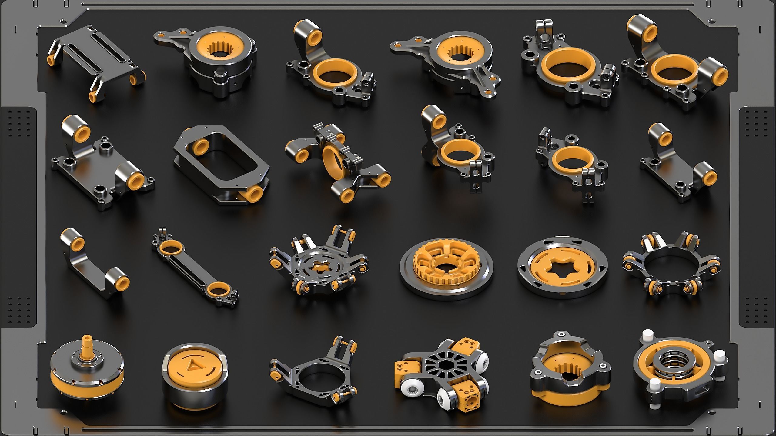 Hard Surface KitBash Vol 7 420 DETAILS 3D model_8