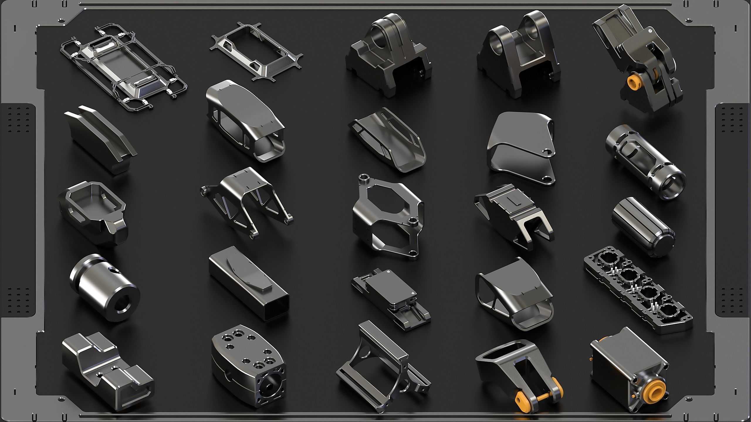 Hard Surface KitBash Vol 7 420 DETAILS 3D model_16