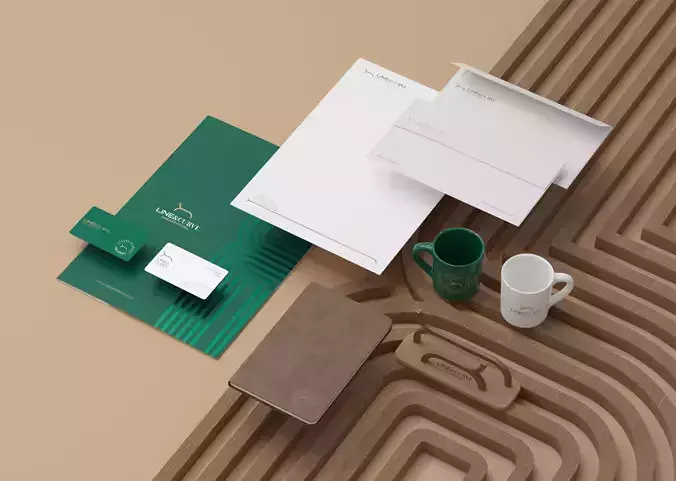 Brand Stationery 3d Models