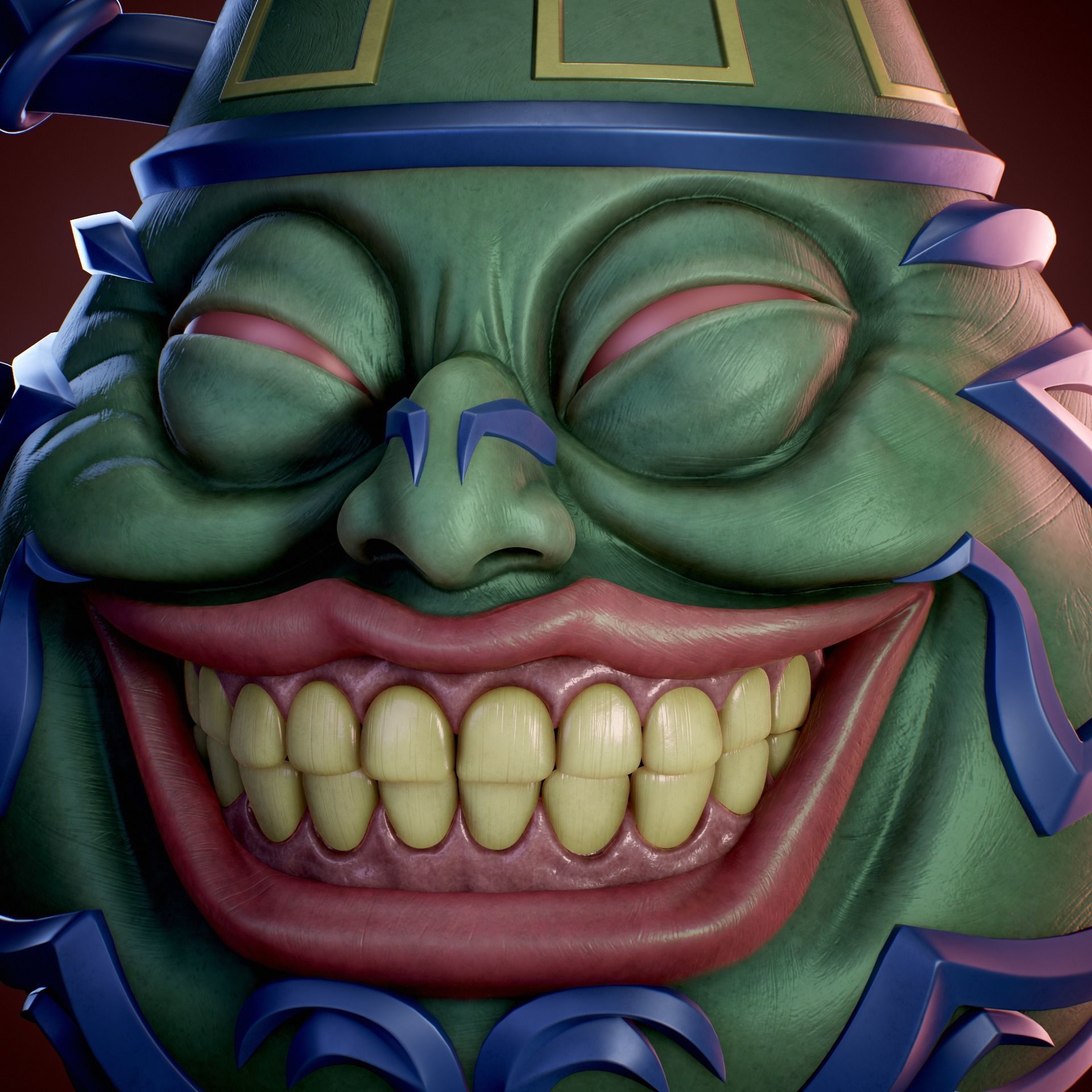Pot of Greed - Original Look - Yu-Gi-Oh 3D model 3D printable | CGTrader