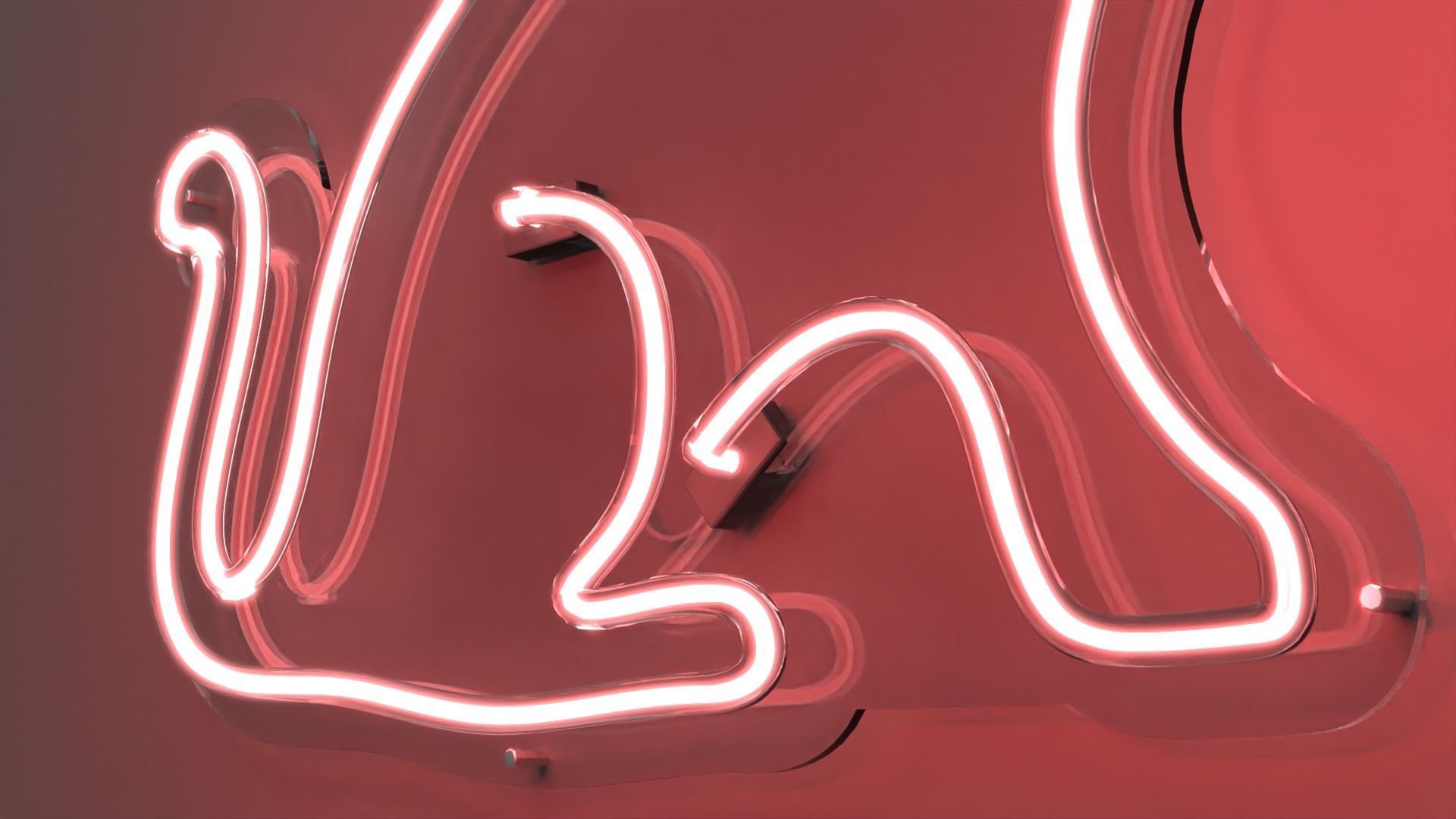 Cat 3 - Neon Sign 3D model_2