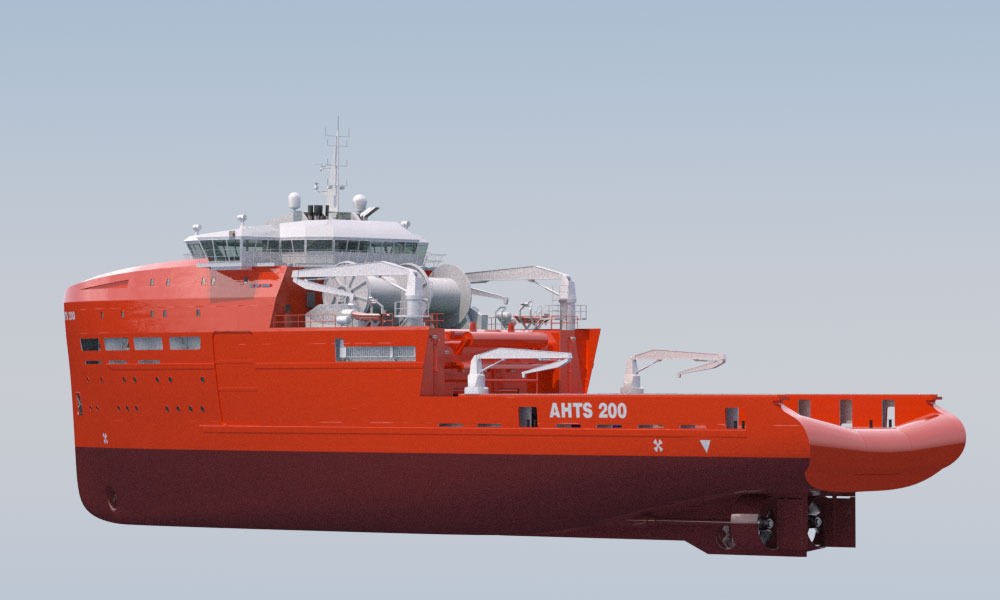 Anchor Handling Tug Supply 3D model_15