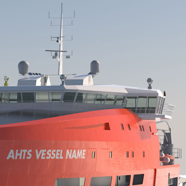 Anchor Handling Tug Supply 3D model_12