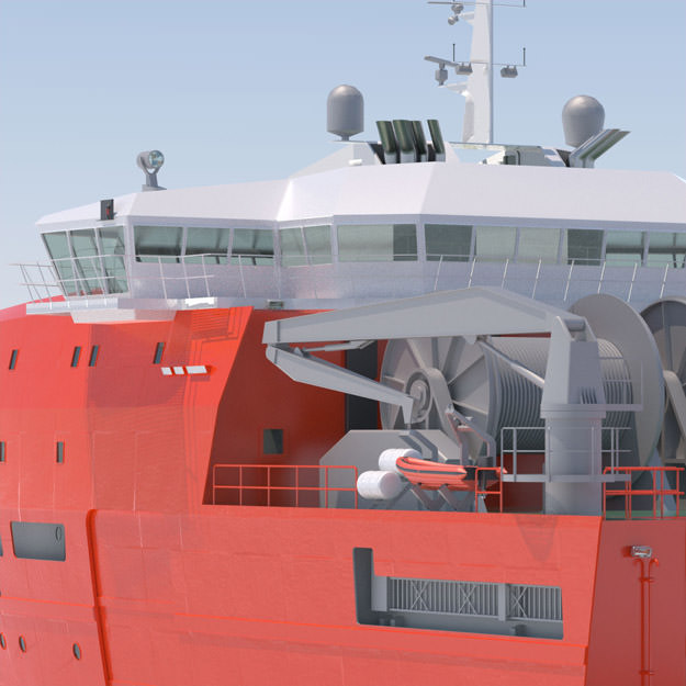 Anchor Handling Tug Supply 3D model_11