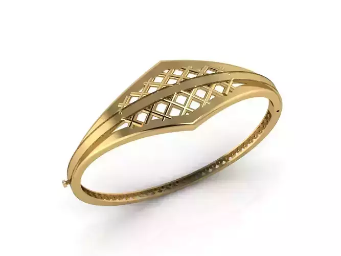 Womens Bracelets Bangles 3DM STL OBJ With Details 