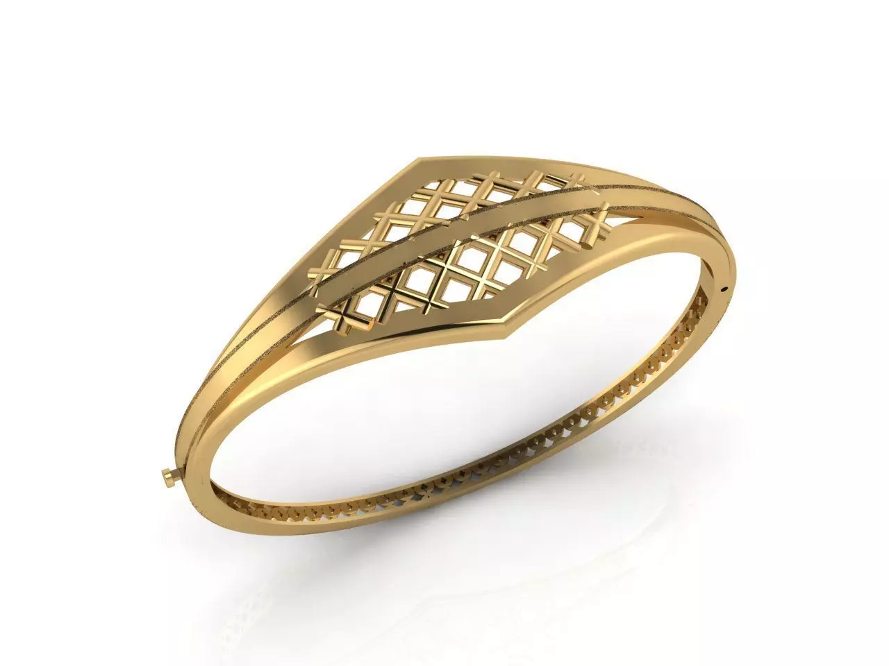 Womens Bracelets Bangles 3DM STL OBJ With Details 3D print model_0