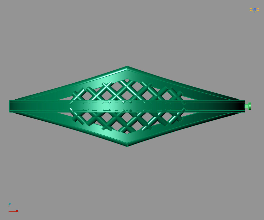 Womens Bracelets Bangles 3DM STL OBJ With Details 3D print model_4