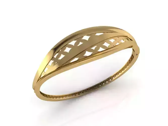 Womens Bracelets Bangles 3DM STL OBJ With Details 