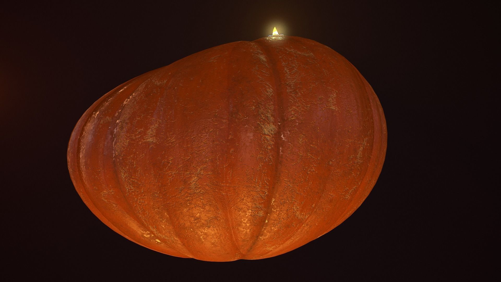 Halloween Pumpkin 3D model_3