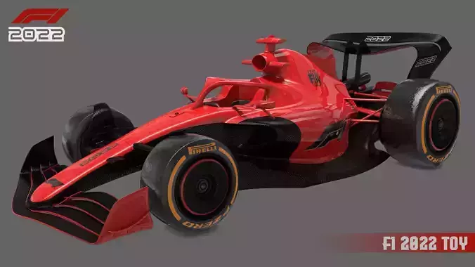 F1 2022 Cartoon Toy