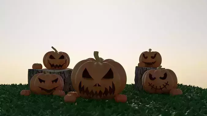 JACK-O-LANTERN MODELS PACK