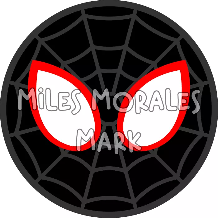 Spiderman Miles Morales Coaster 3D print model