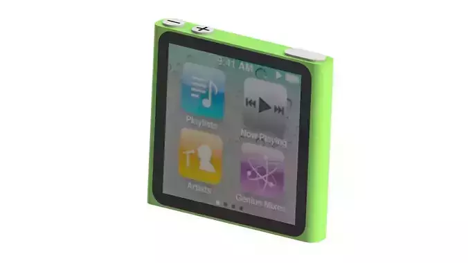 iPod nano 6 3D print model