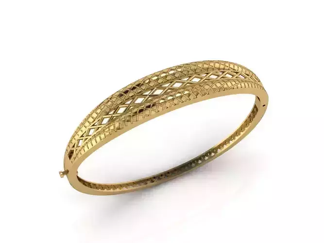 Womens Bracelets Bangles 3DM STL OBJ With Details 