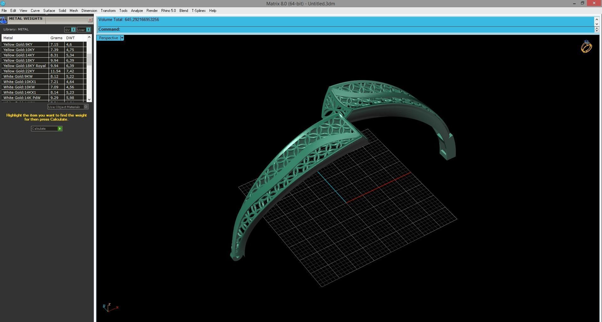 Womens Bracelets Bangles 3DM STL OBJ With Details  3D print model_5