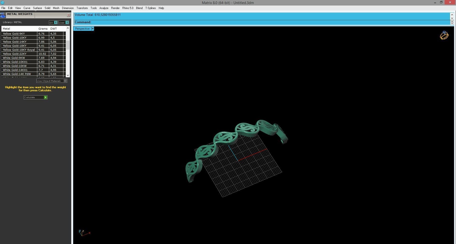 Womens Bracelets Bangles 3DM STL OBJ With Details  3D print model_5