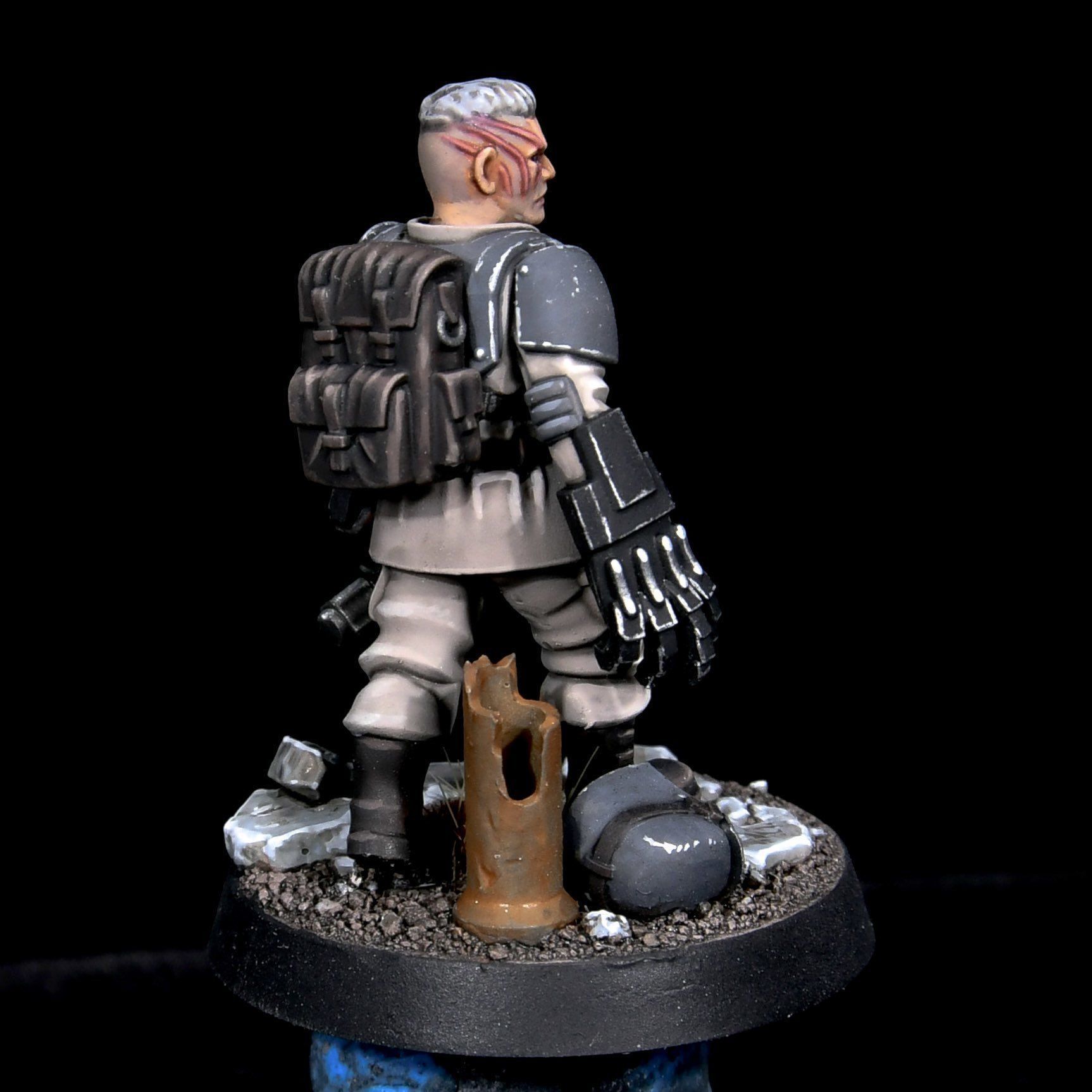 Universal Guard - Infantry Sergeant Builder 3D print model_5