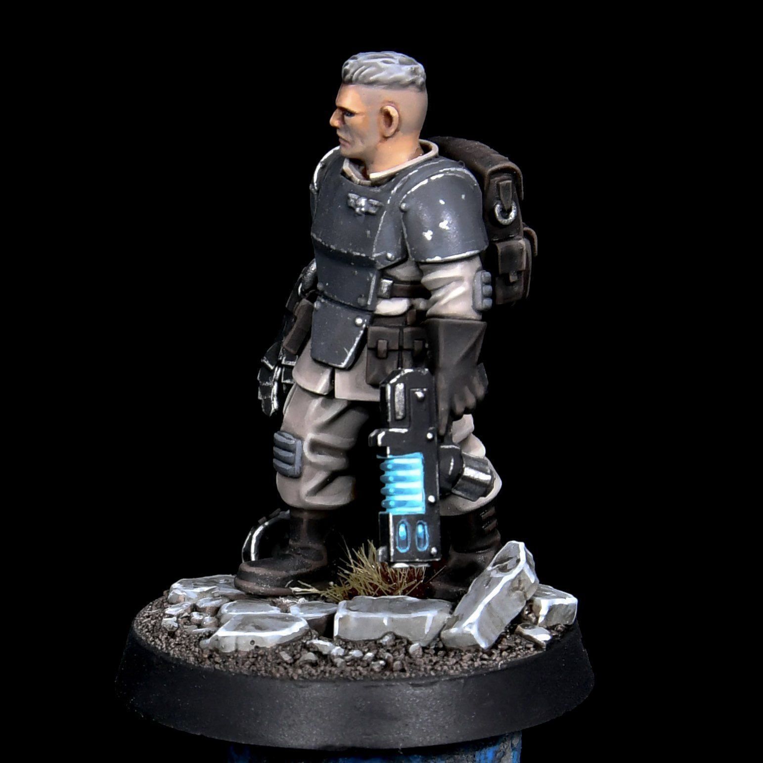 Universal Guard - Infantry Sergeant Builder 3D print model_6