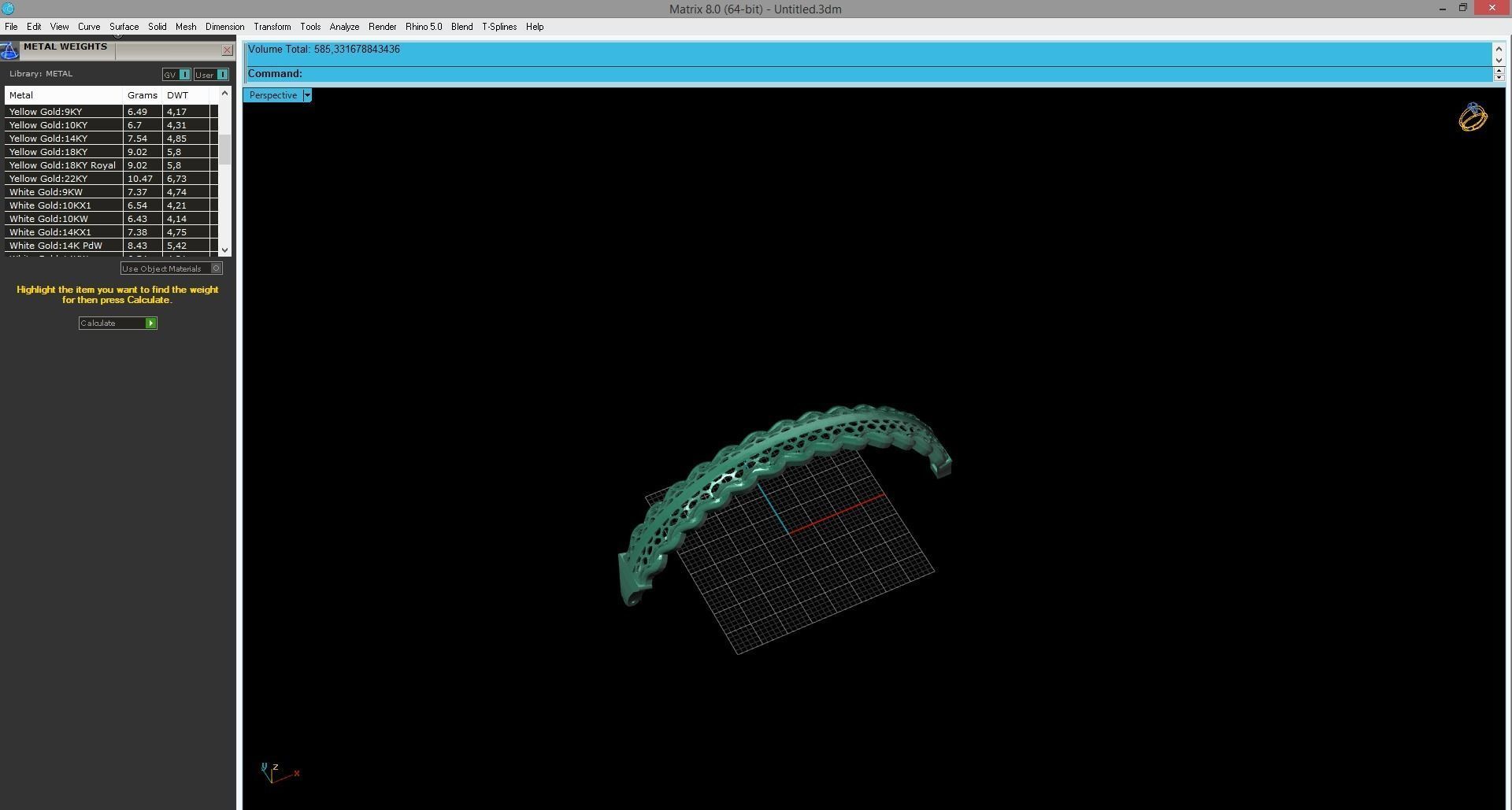 Womens Bracelets Bangles 3DM STL OBJ With Details  3D print model_5