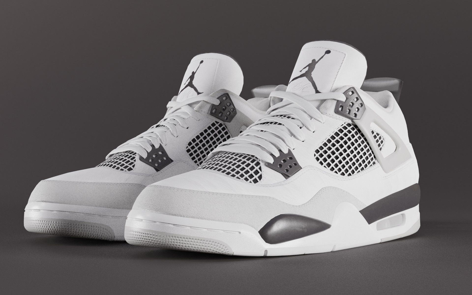 Jordan 4 Variety Pack Low-poly 3D model_37