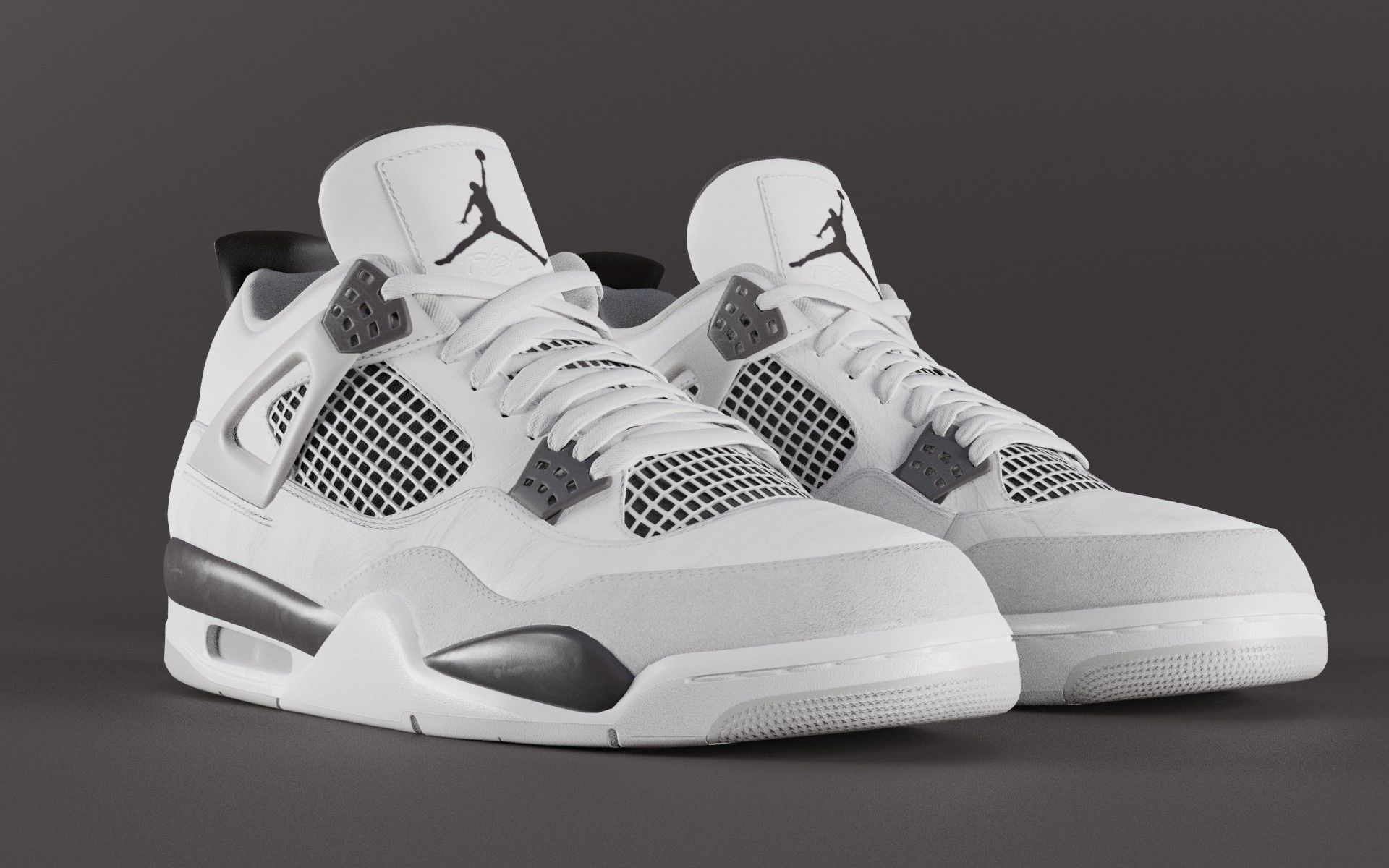Jordan 4 Variety Pack Low-poly 3D model_39