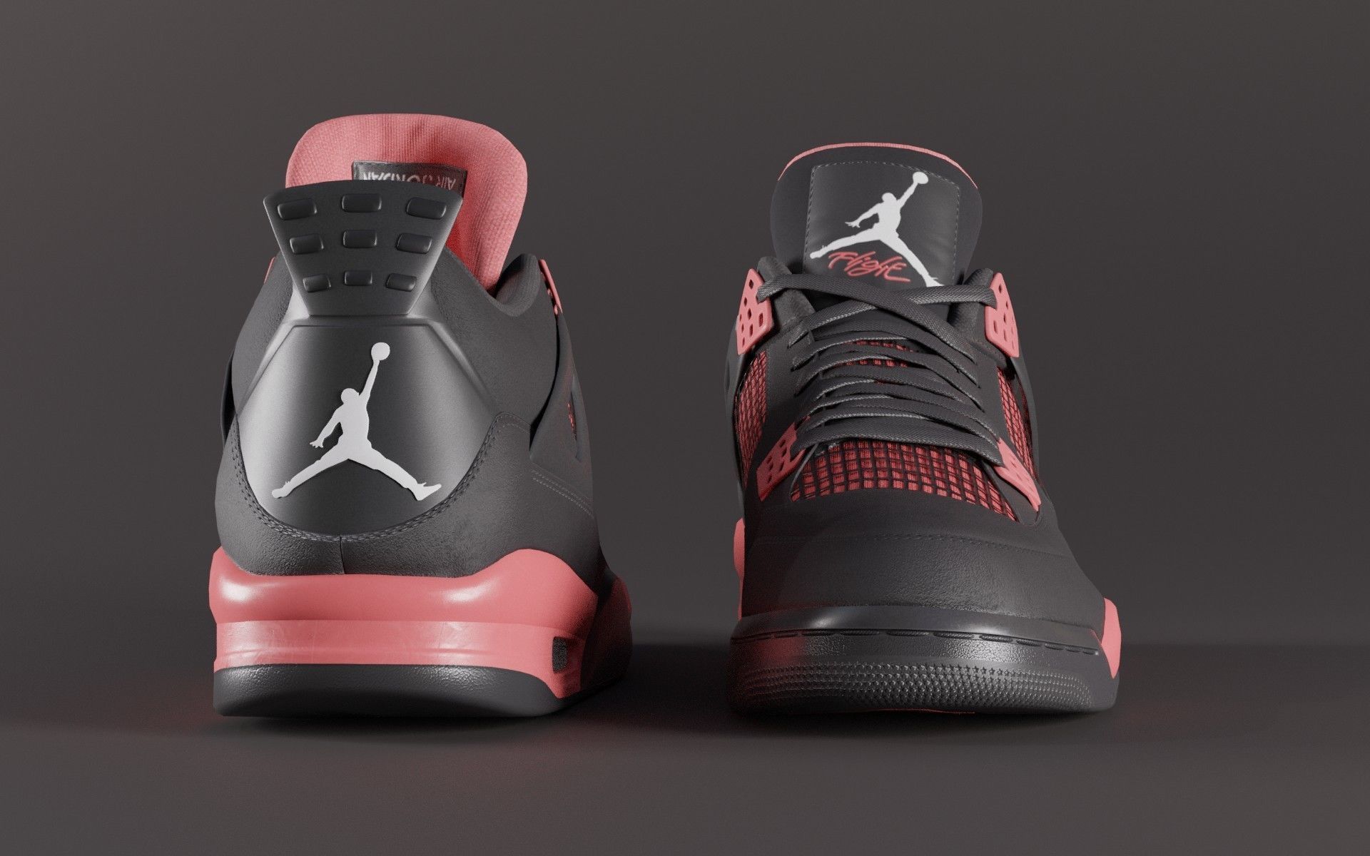 Jordan 4 Variety Pack Low-poly 3D model_36