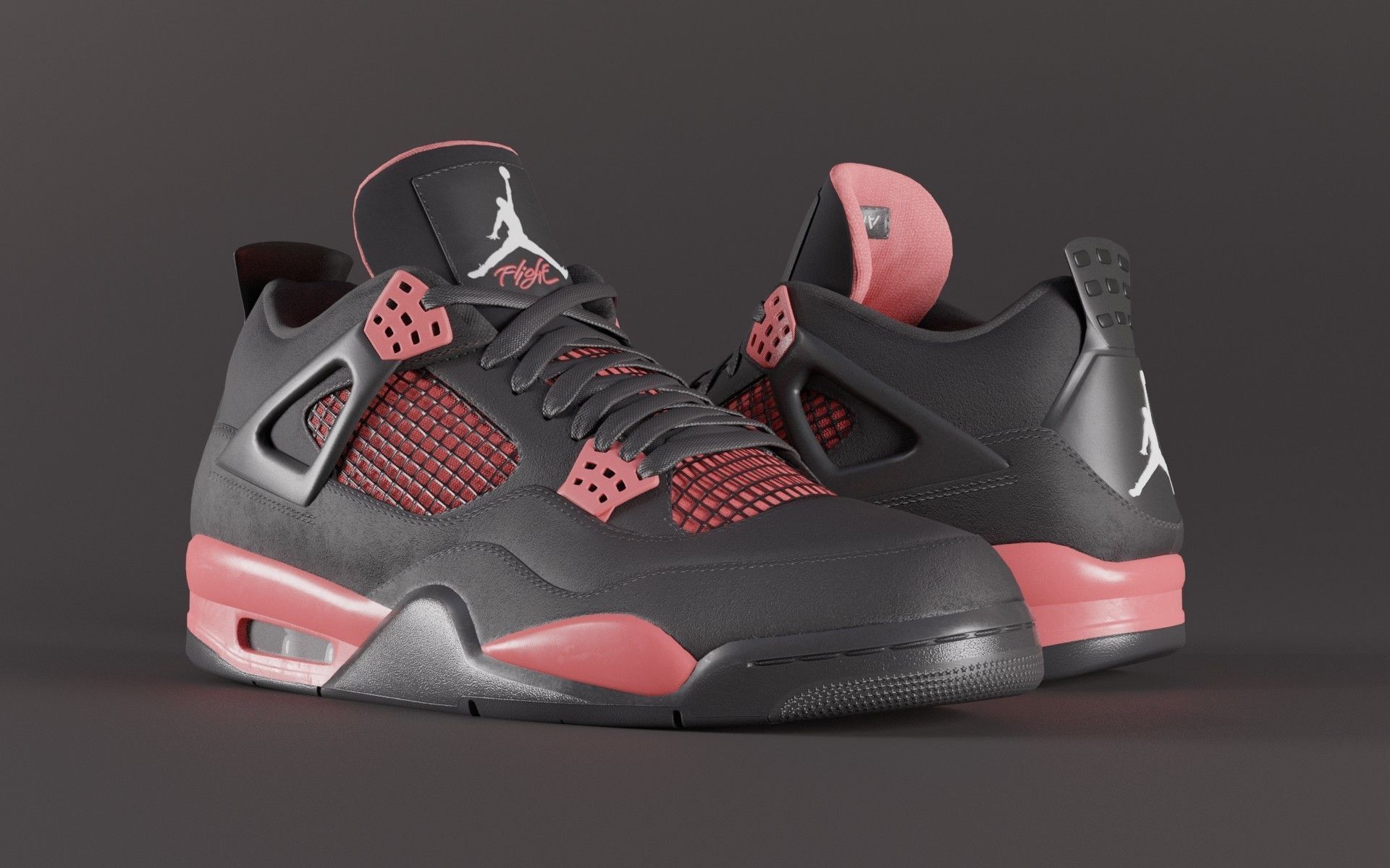 Jordan 4 Variety Pack Low-poly 3D model_40