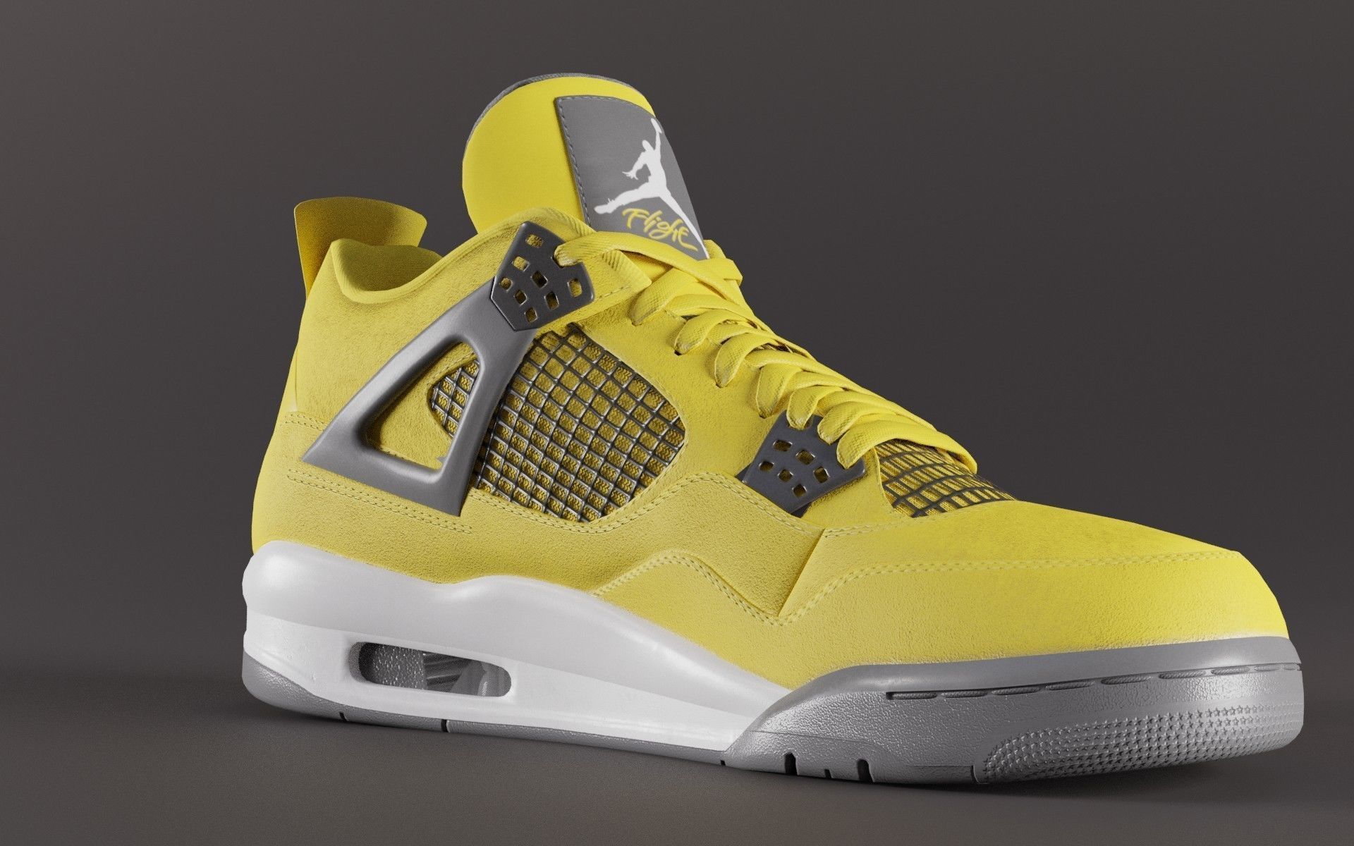 Jordan 4 Variety Pack Low-poly 3D model_32