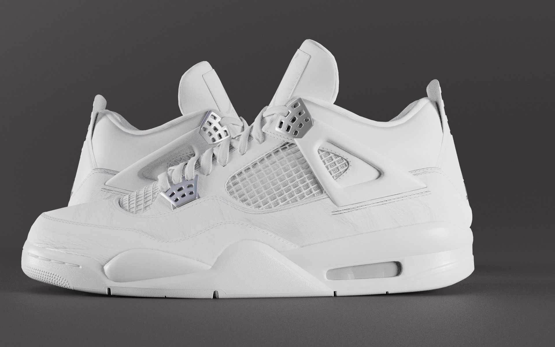 Jordan 4 Variety Pack Low-poly 3D model_33