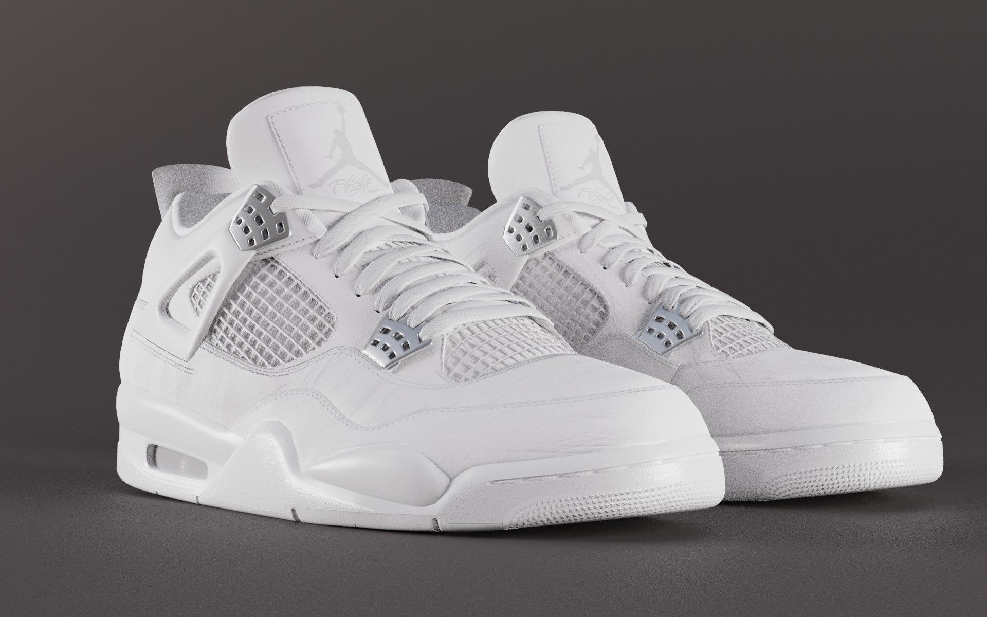 Jordan 4 Variety Pack Low-poly 3D model_10