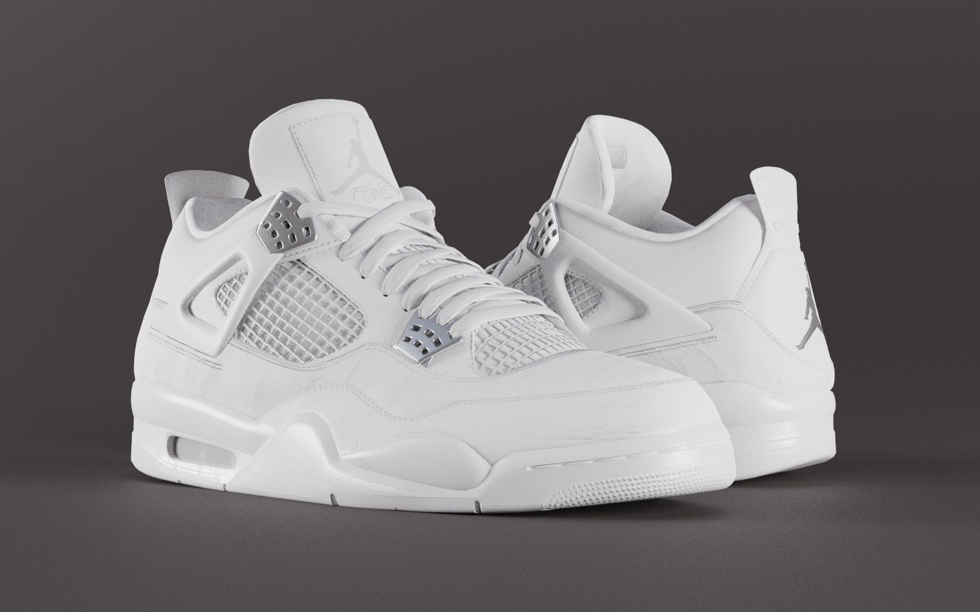 Jordan 4 Variety Pack Low-poly 3D model_41