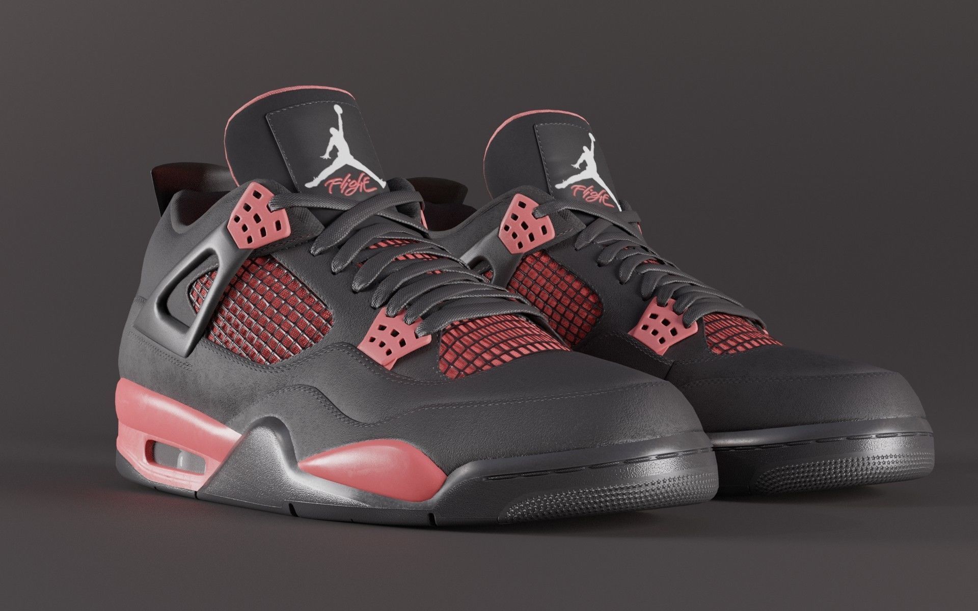 Jordan 4 Variety Pack Low-poly 3D model_26