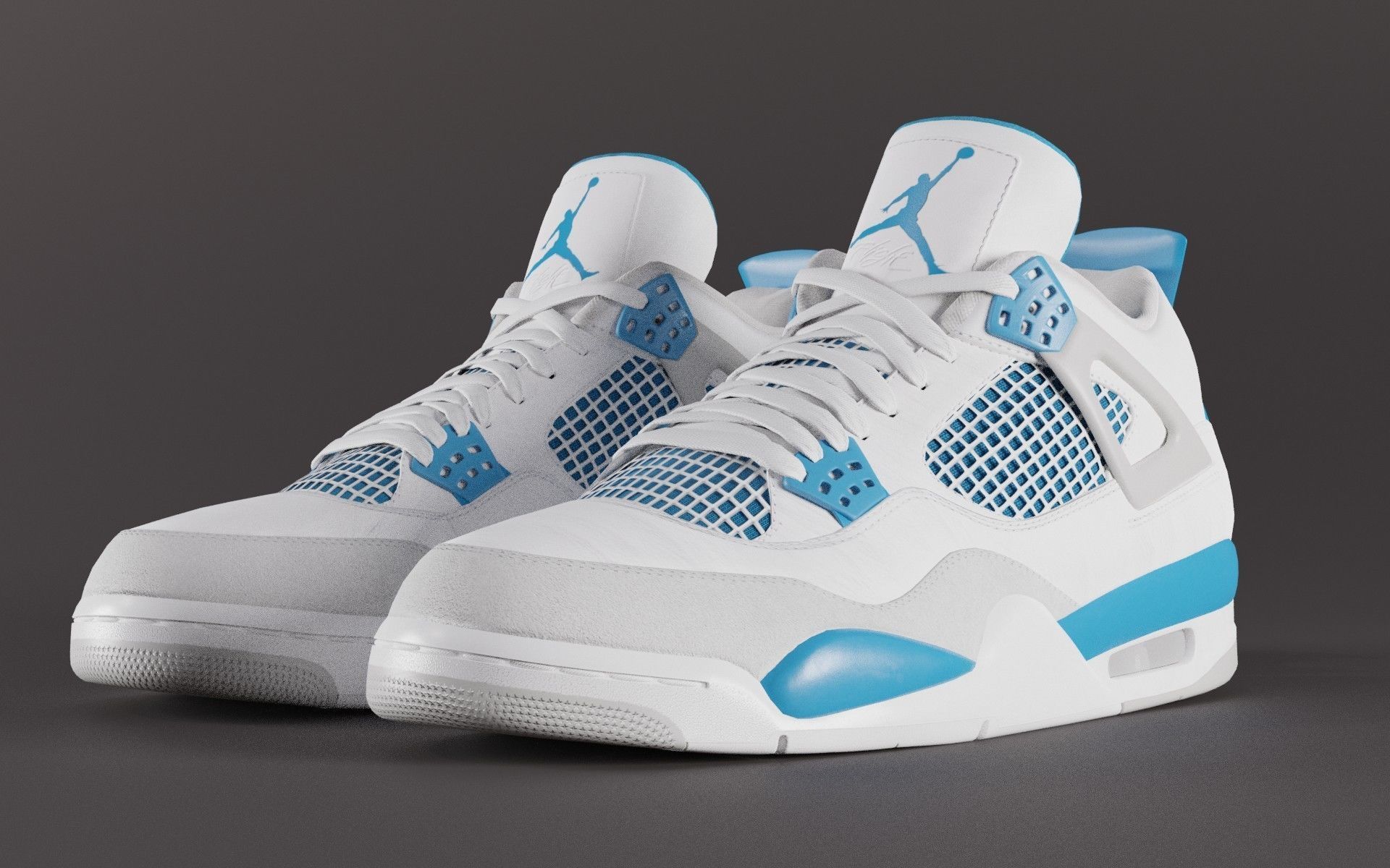 Jordan 4 Variety Pack Low-poly 3D model_38