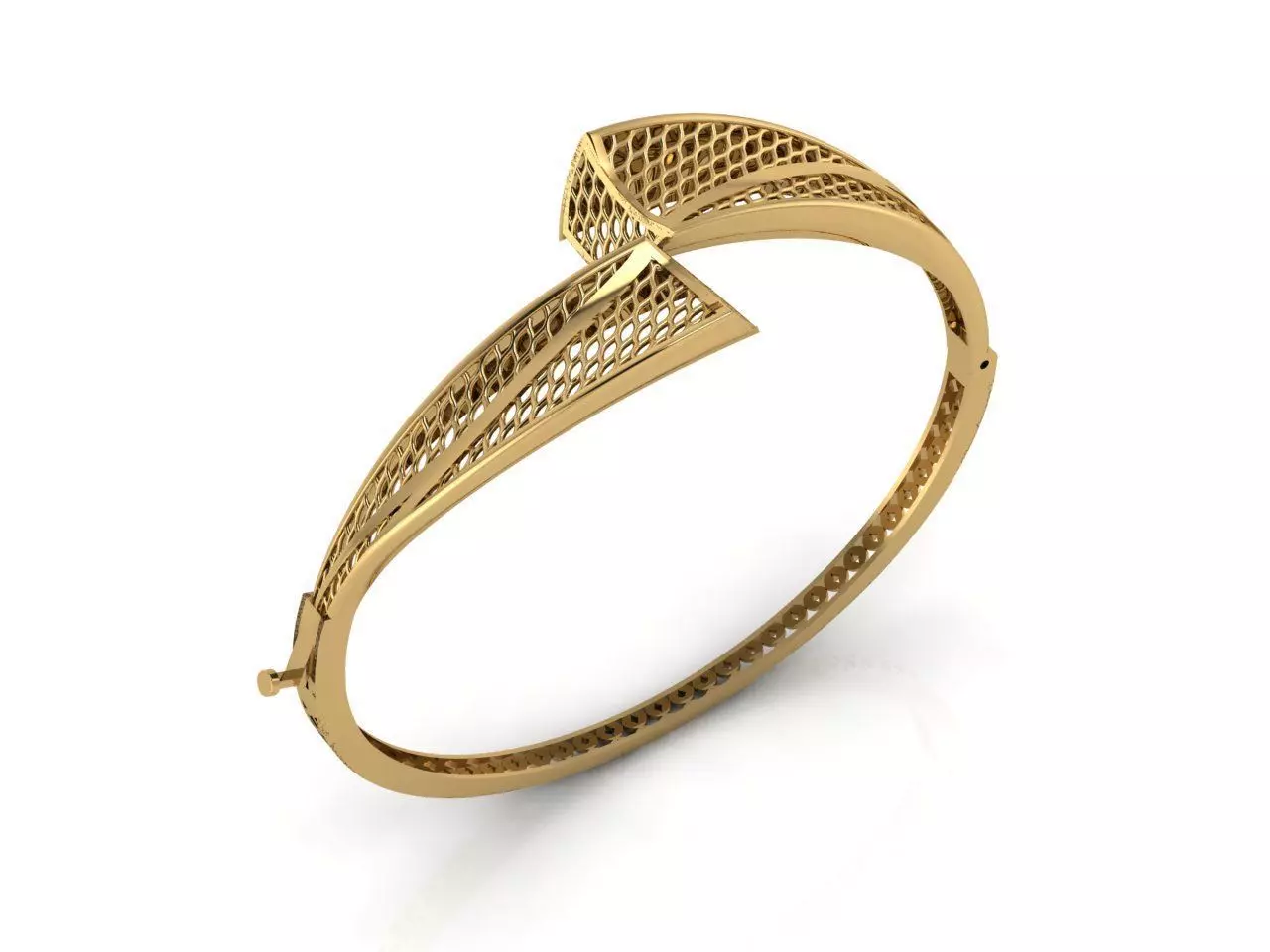 Womens Bracelets Bangles 3DM STL OBJ With Details  3D print model_0