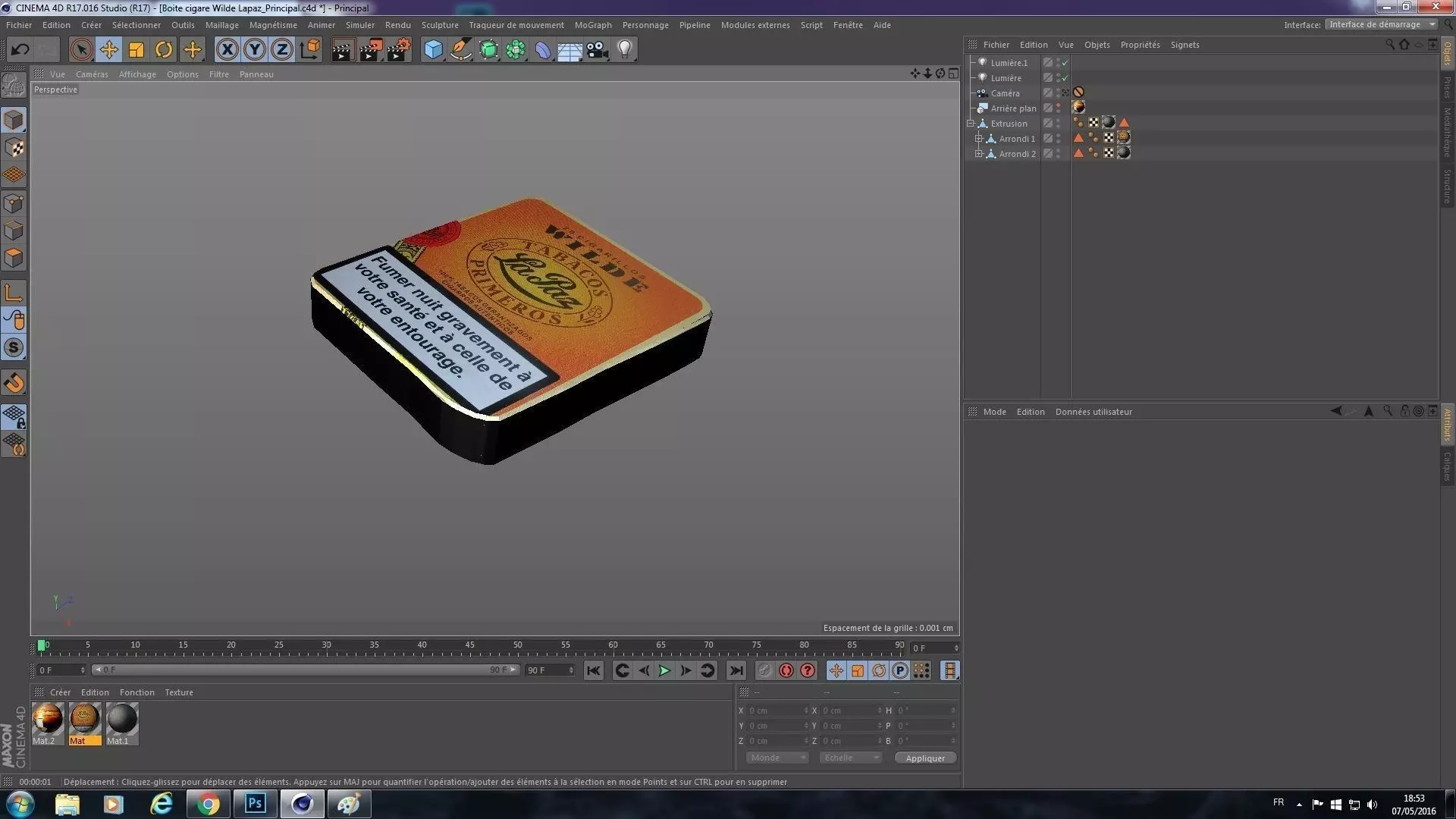 Wilde Lapaz Cigare Tabacos Free 3D model