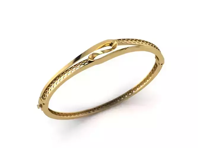 Womens Bracelets Bangles 3DM STL OBJ With Details  3D print model