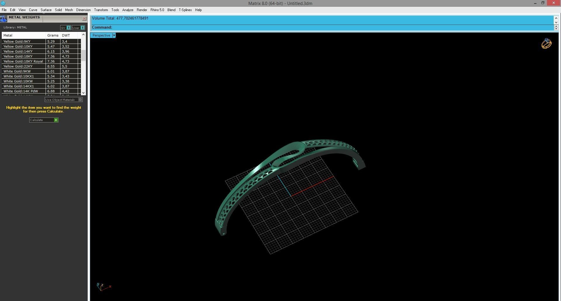 Womens Bracelets Bangles 3DM STL OBJ With Details  3D print model_5