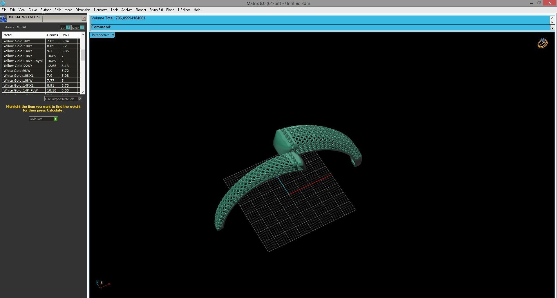 Womens Bracelets Bangles 3DM STL OBJ With Details  3D print model_5