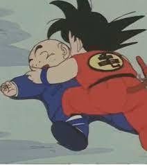  krilin and goku frandemia version 3D print model_2