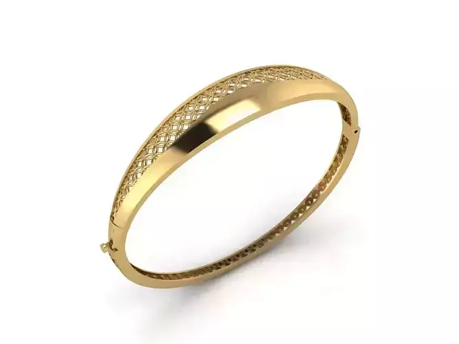 Womens Bracelets Bangles 3DM STL OBJ With Details 