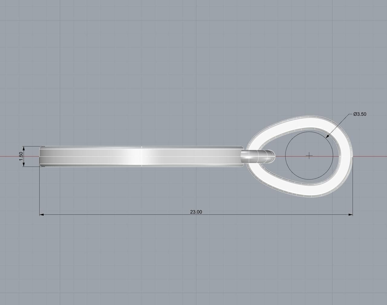 Zodiac Circle pendants Small 15 mm plain gold 3D print model_5