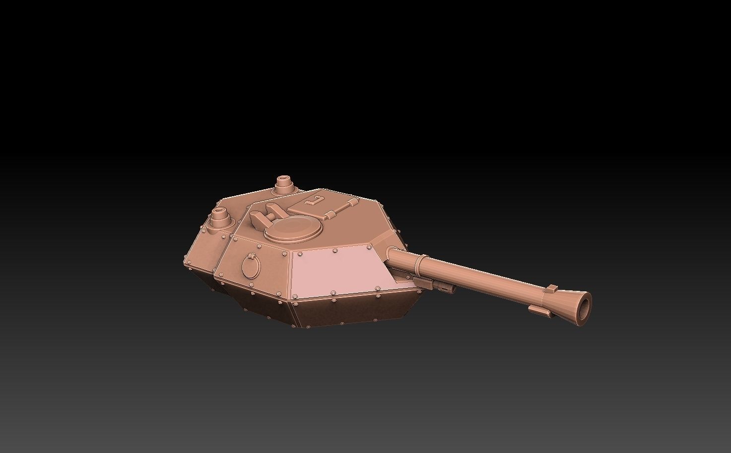 Tank And Artillery Cannons 3D model 3D printable | CGTrader