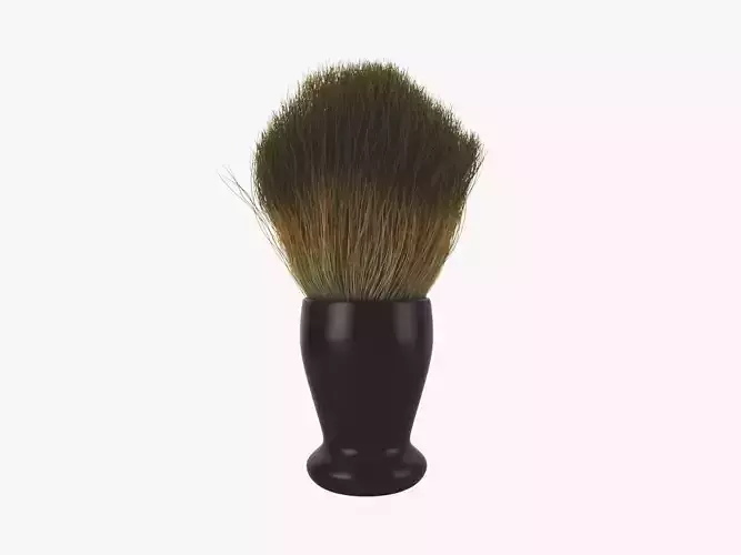 Realistic Shaving Brush