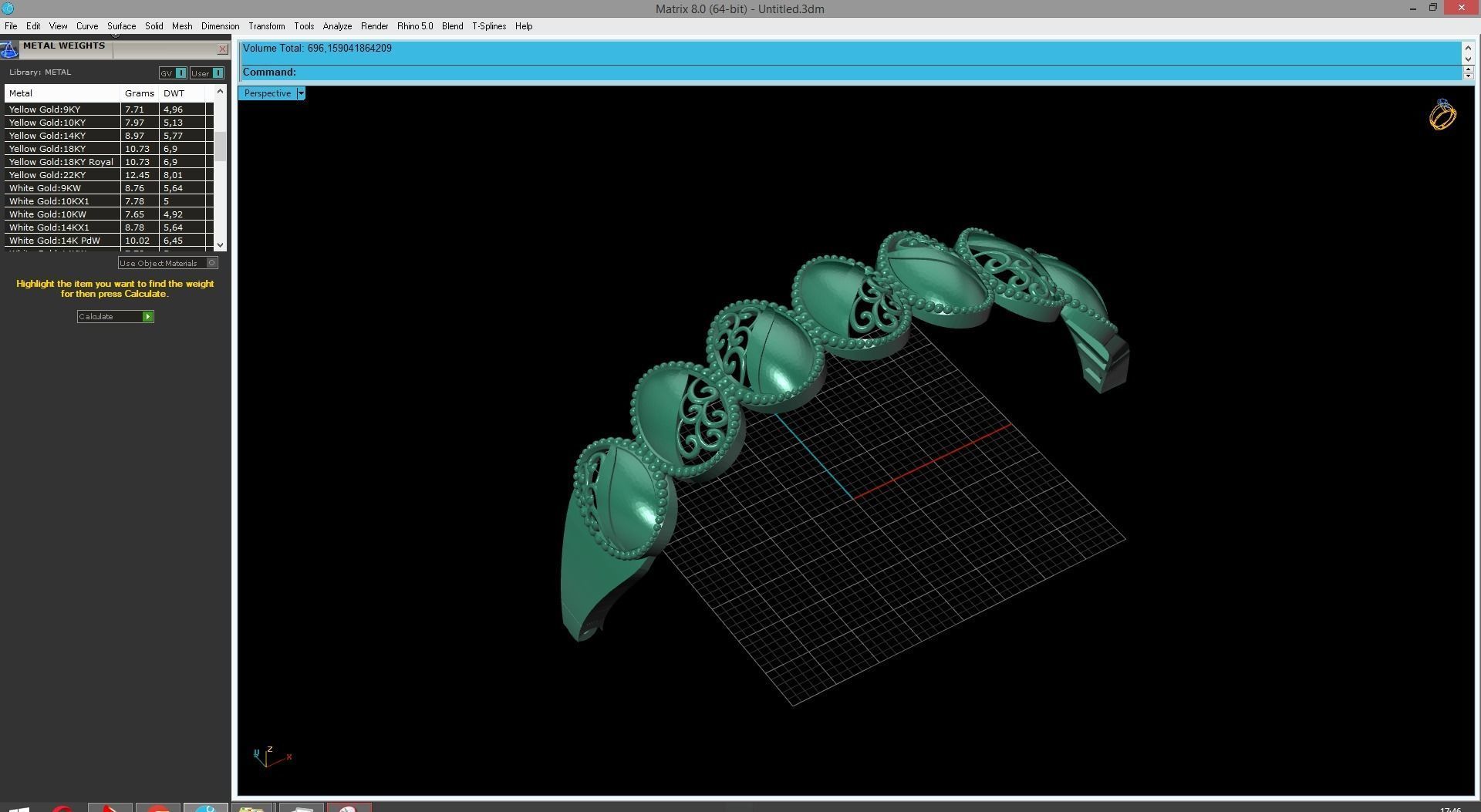 Womens Bracelets Bangles 3DM STL OBJ With Details  3D print model_5